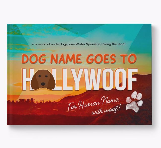 Personalised Book: Irish Water Spaniel Goes to Hollywoof
